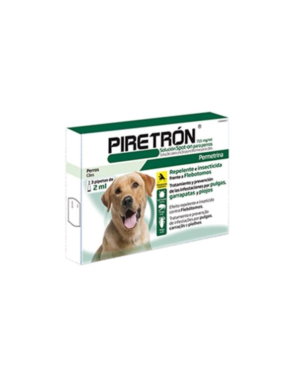 PIRETRÓN PIPETA perros +15kg