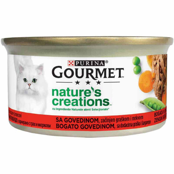 GOURMET NATURALS BUEY 85 GRS